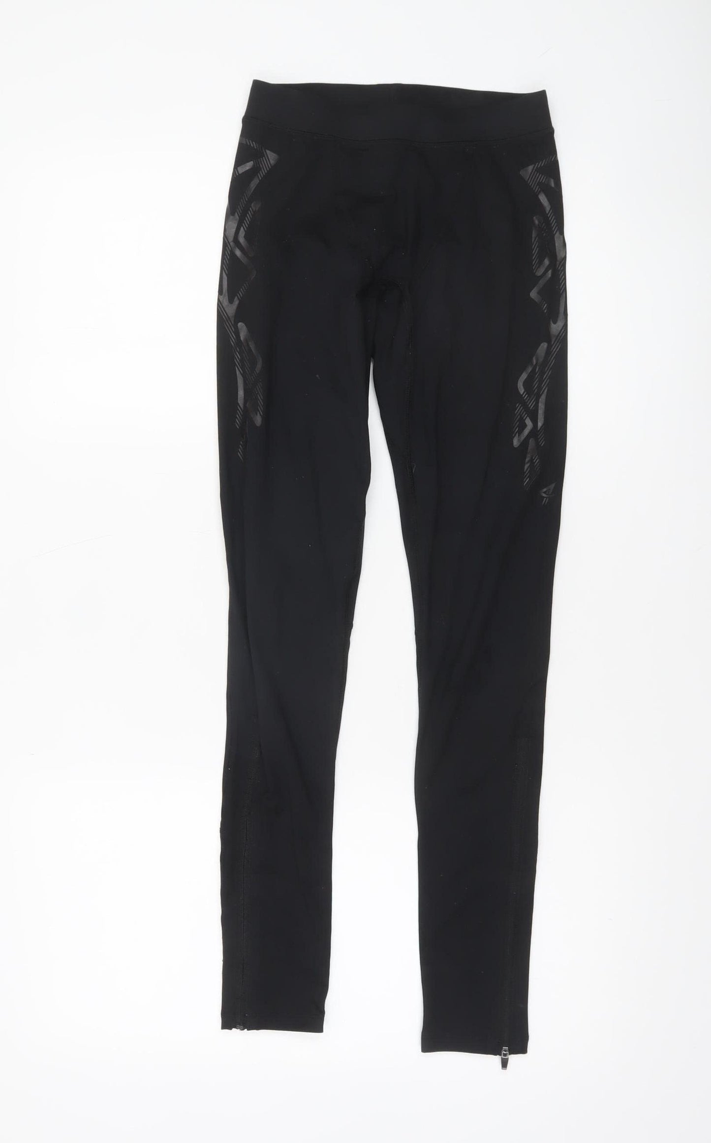 Reebok Women's Black Compression Leggings Size S Gym & Training Wear