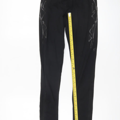 Reebok Women's Black Compression Leggings Size S Gym & Training Wear
