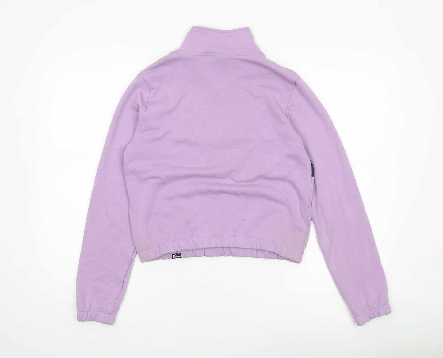 New Balance Women's Purple 1/4 Zip Sweatshirt XS Athletic Pullover