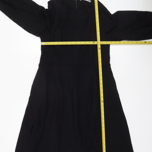 Lennon Courtney Black A-Line Long Sleeve Dress Women’s Size 14