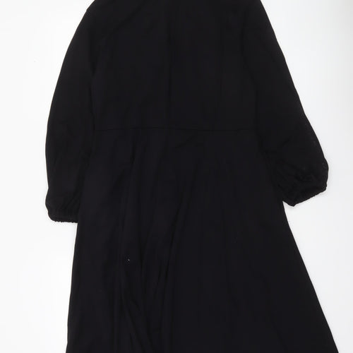 Lennon Courtney Black A-Line Long Sleeve Dress Women’s Size 14