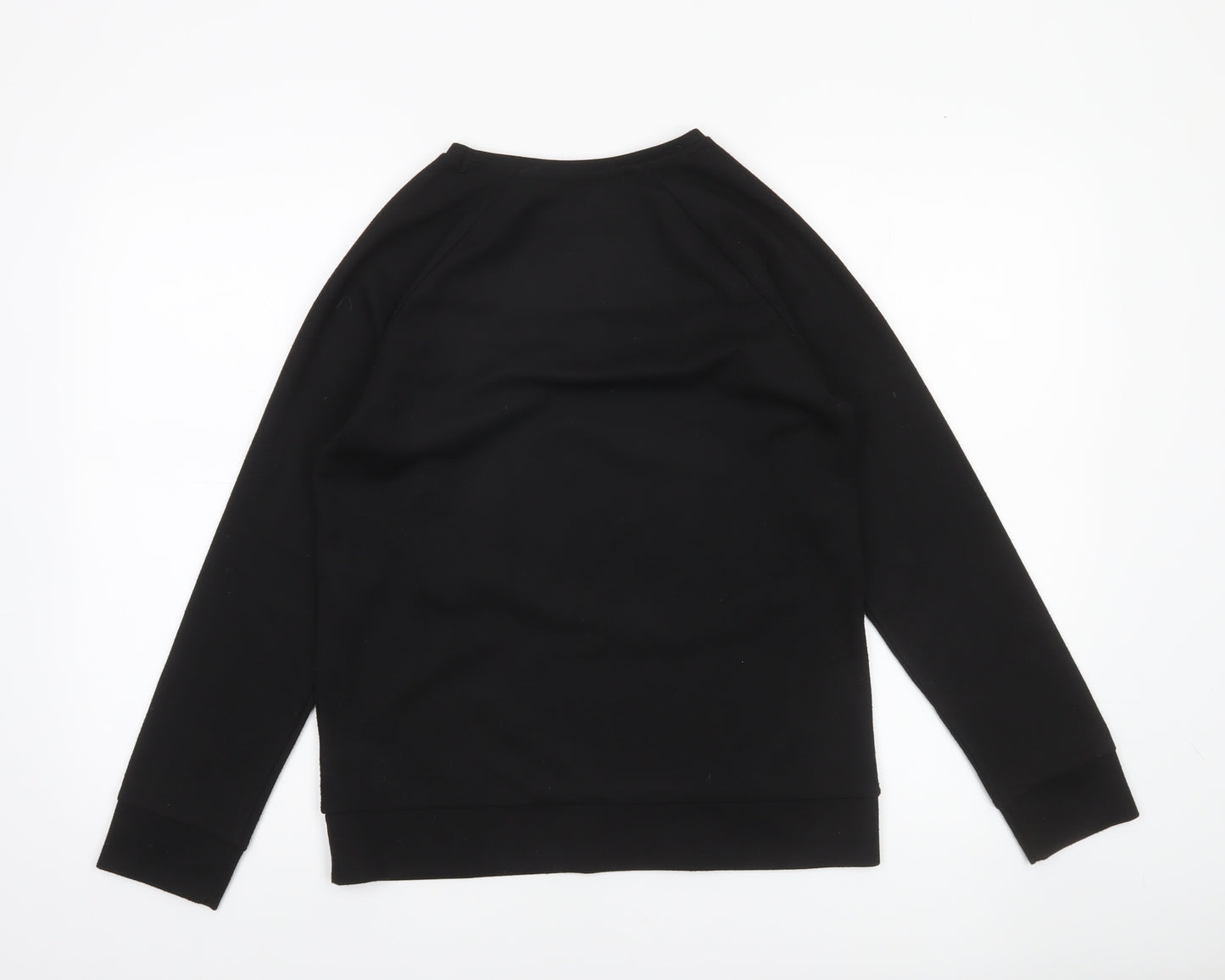 Papaya Woman Black & White Stripe Panel Sweatshirt Size 8