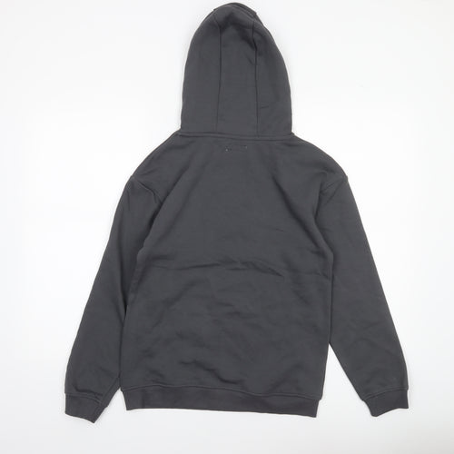 Primark Girls Grey Snow Angel Graphic Pullover Hoodie 12-13 Years