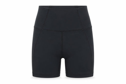 USA Pro Womens Black Size 6 Biker Shorts High Waist Stretch Gymwear