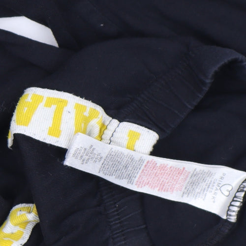 Primark Boys Black LA Lakers Jogger Trousers 10 Years Basketball Style