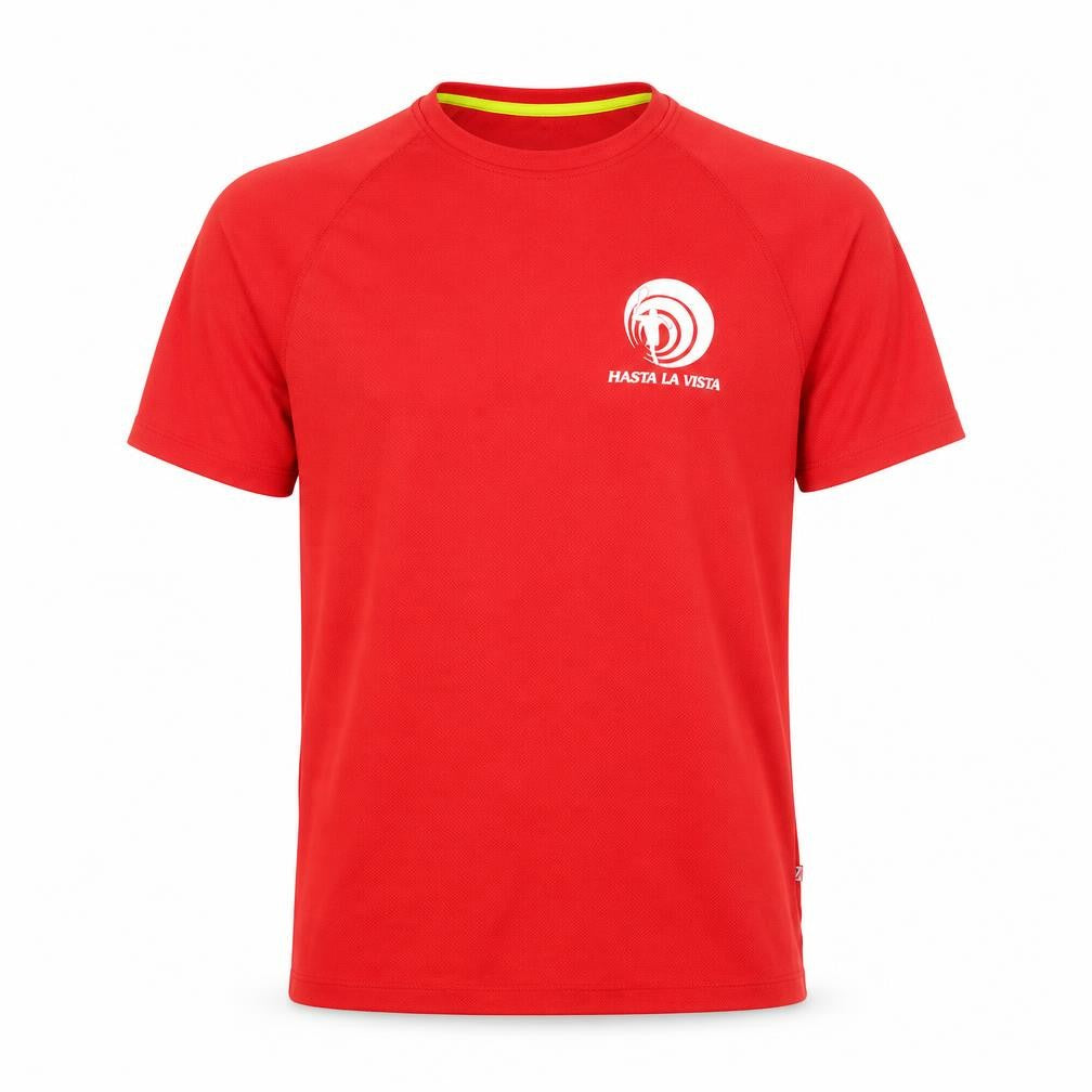Promostars Chill Men's Red Short Sleeve Sports Graphic T-Shirt M