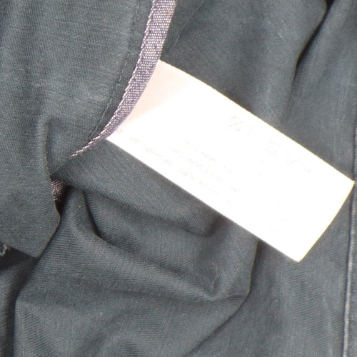 FatFace Women Green Cotton Pea Coat Size 10 Double-Breasted Classic