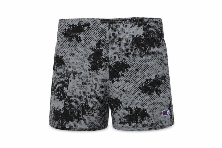 Champion Girls Grey Black XS (5/6) Biker Shorts 100% Polyester Activewear
