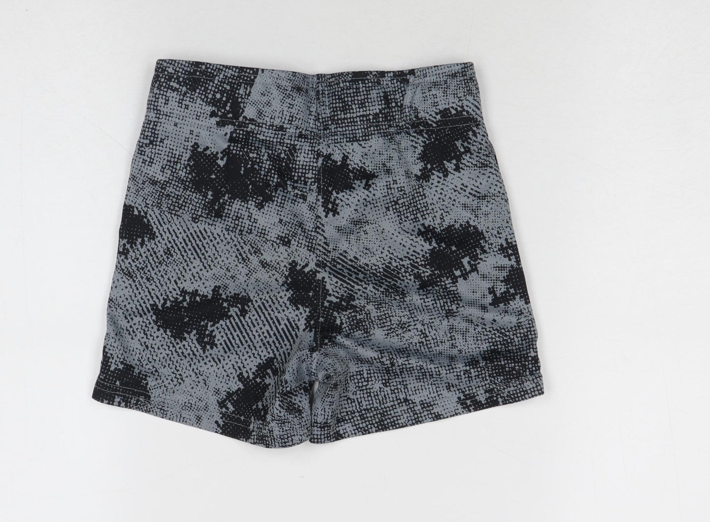 Champion Girls Grey Black XS (5/6) Biker Shorts 100% Polyester Activewear