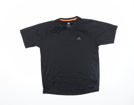 adidas Men's Black Climalite Short Sleeve Athletic T-Shirt Size M