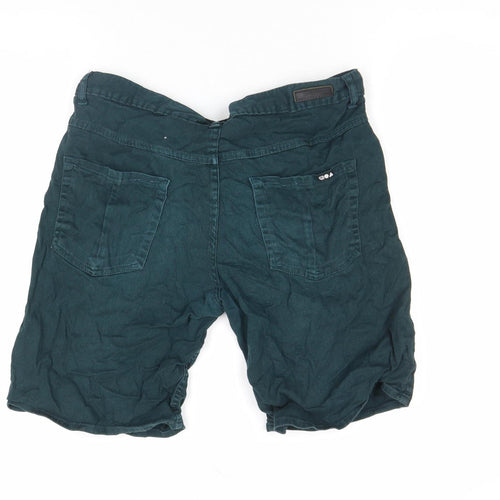 Rip Curl Men's Green Cotton Cargo Shorts Size 32