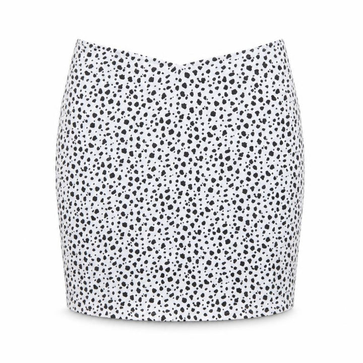 Missguided Women’s White Animal Print Stretch Pencil Skirt Size 8
