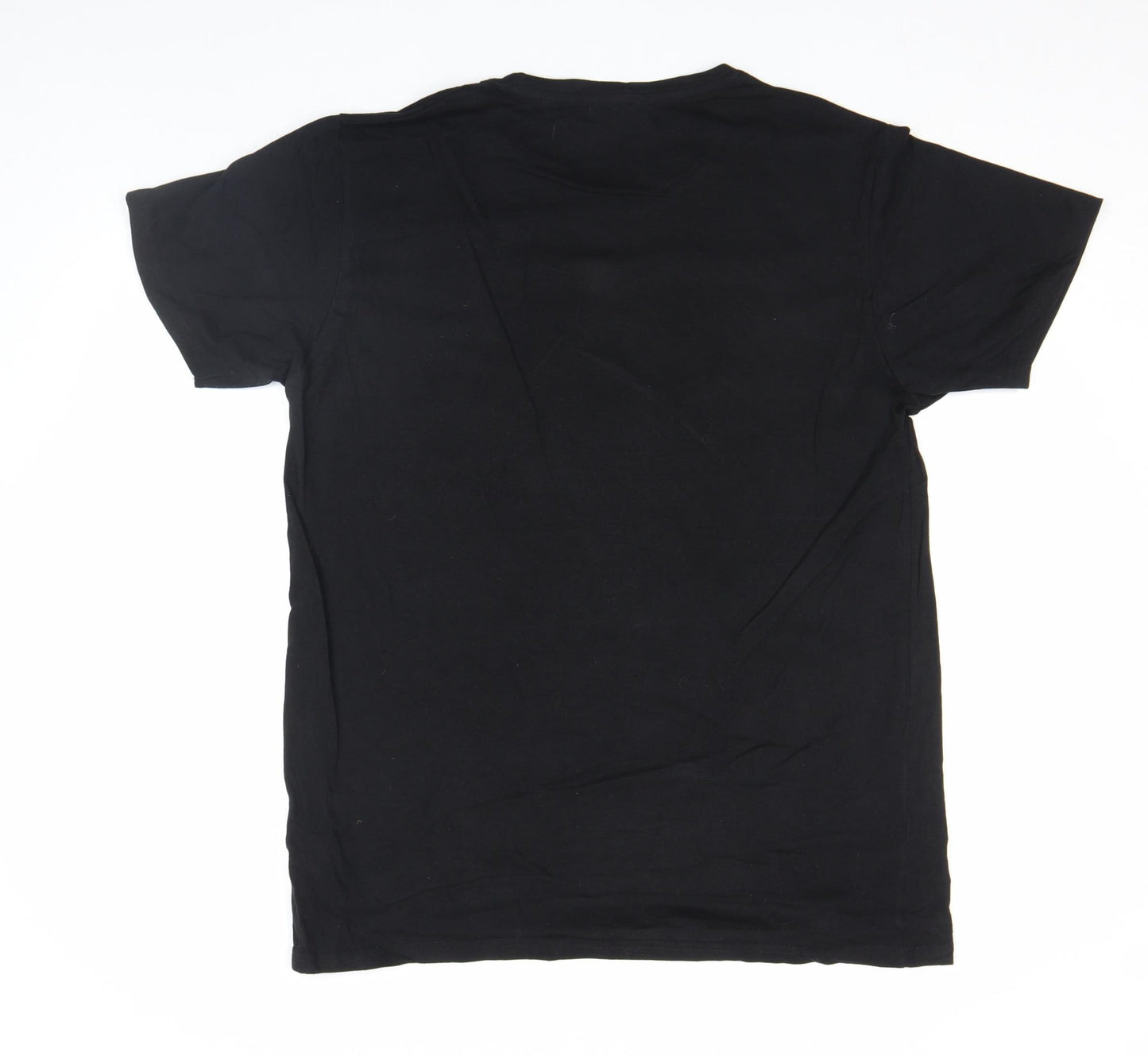 Moda Bandidos Men's Black XL Space Astronaut Graphic T-Shirt