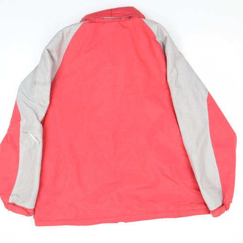Regatta Women's Red Waterproof Rain Coat Jacket Size 16