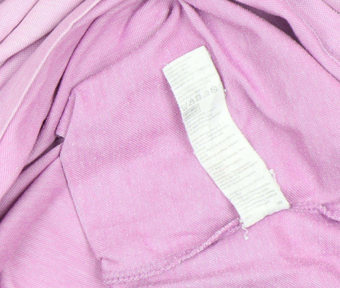 Burton Menswear London Men's Pink Cotton Polo Shirt XL