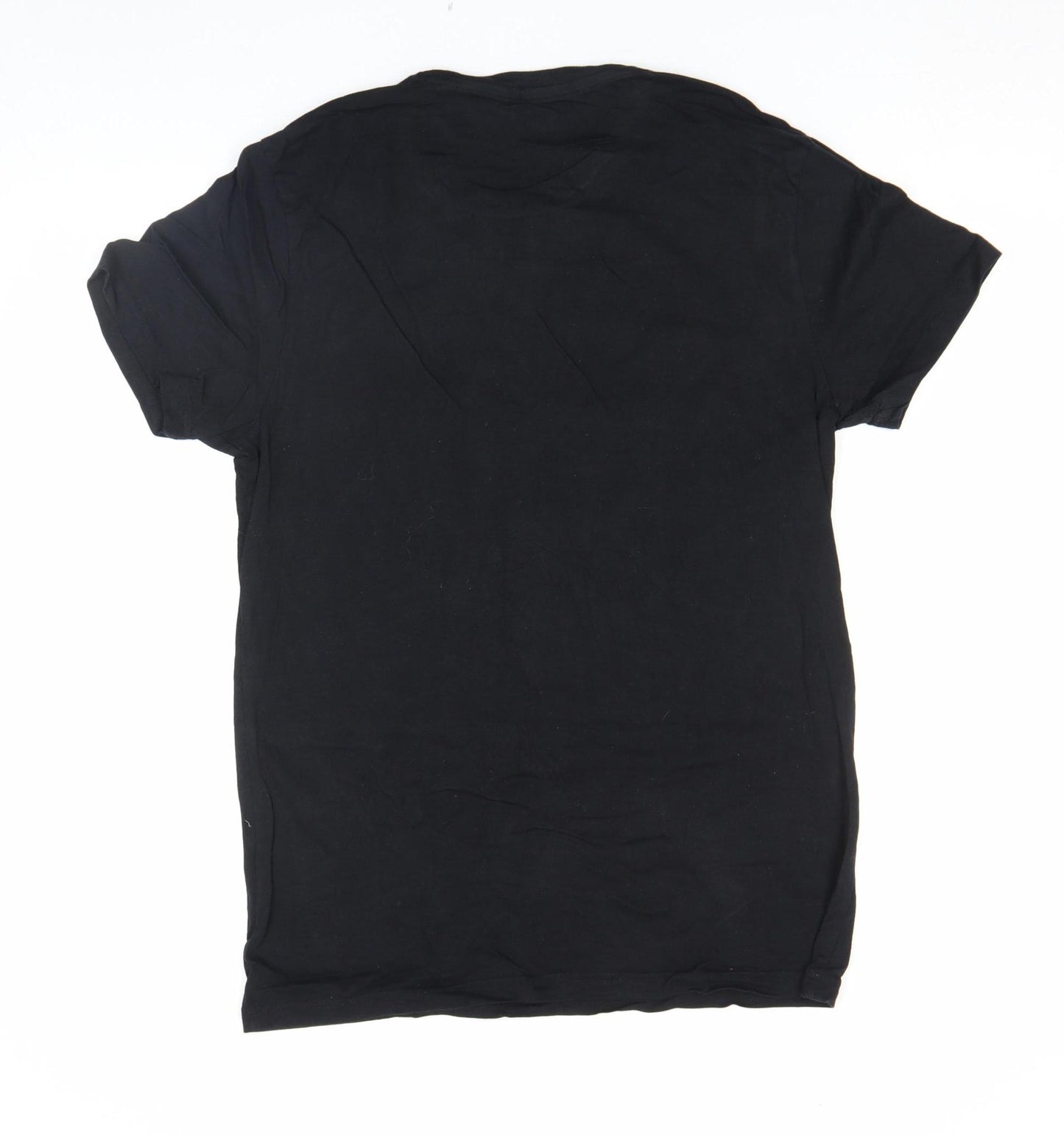 Lee Men's Black Slim Fit Cotton Crew Neck T-Shirt M