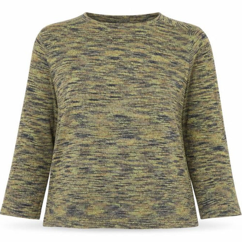 Next Women’s Multicoloured Crew Neck Jersey Top UK 12 3/4 Sleeve