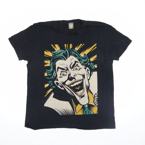 Gildan Batman Joker Black Men's M Graphic Short Sleeve T-Shirt