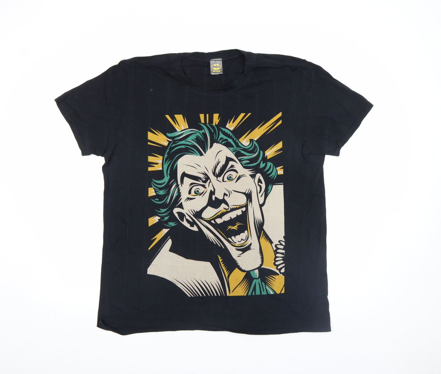 Gildan Batman Joker Black Men's M Graphic Short Sleeve T-Shirt