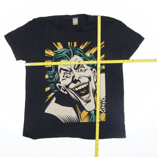 Gildan Batman Joker Black Men's M Graphic Short Sleeve T-Shirt