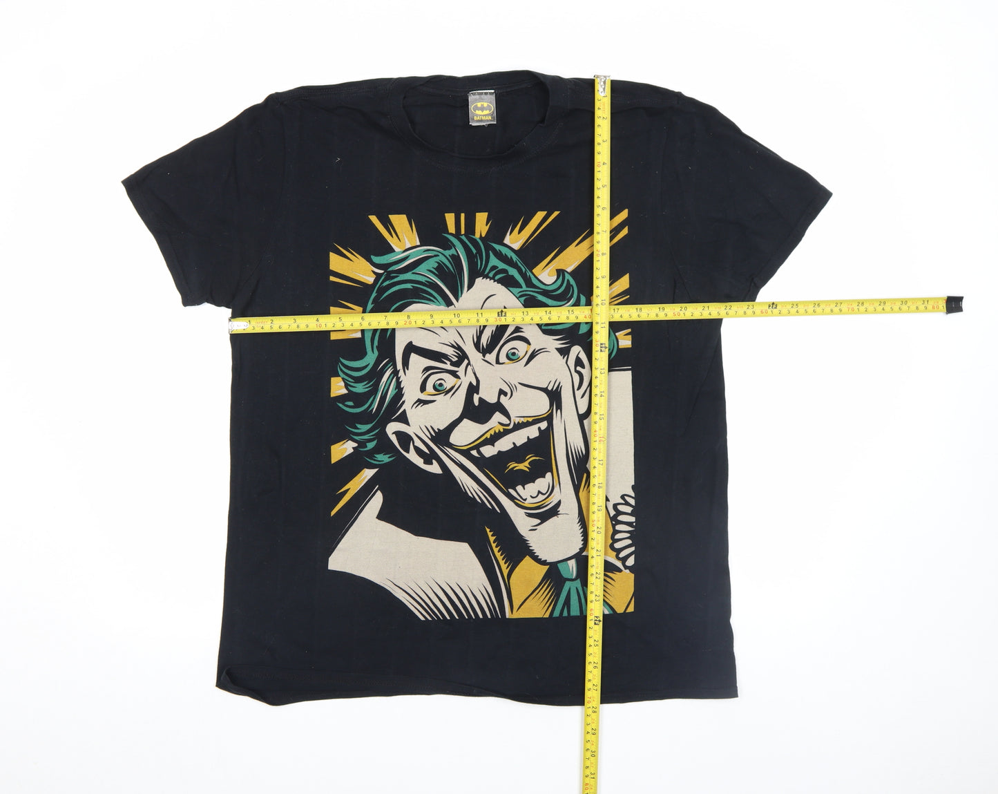 Gildan Batman Joker Black Men's M Graphic Short Sleeve T-Shirt
