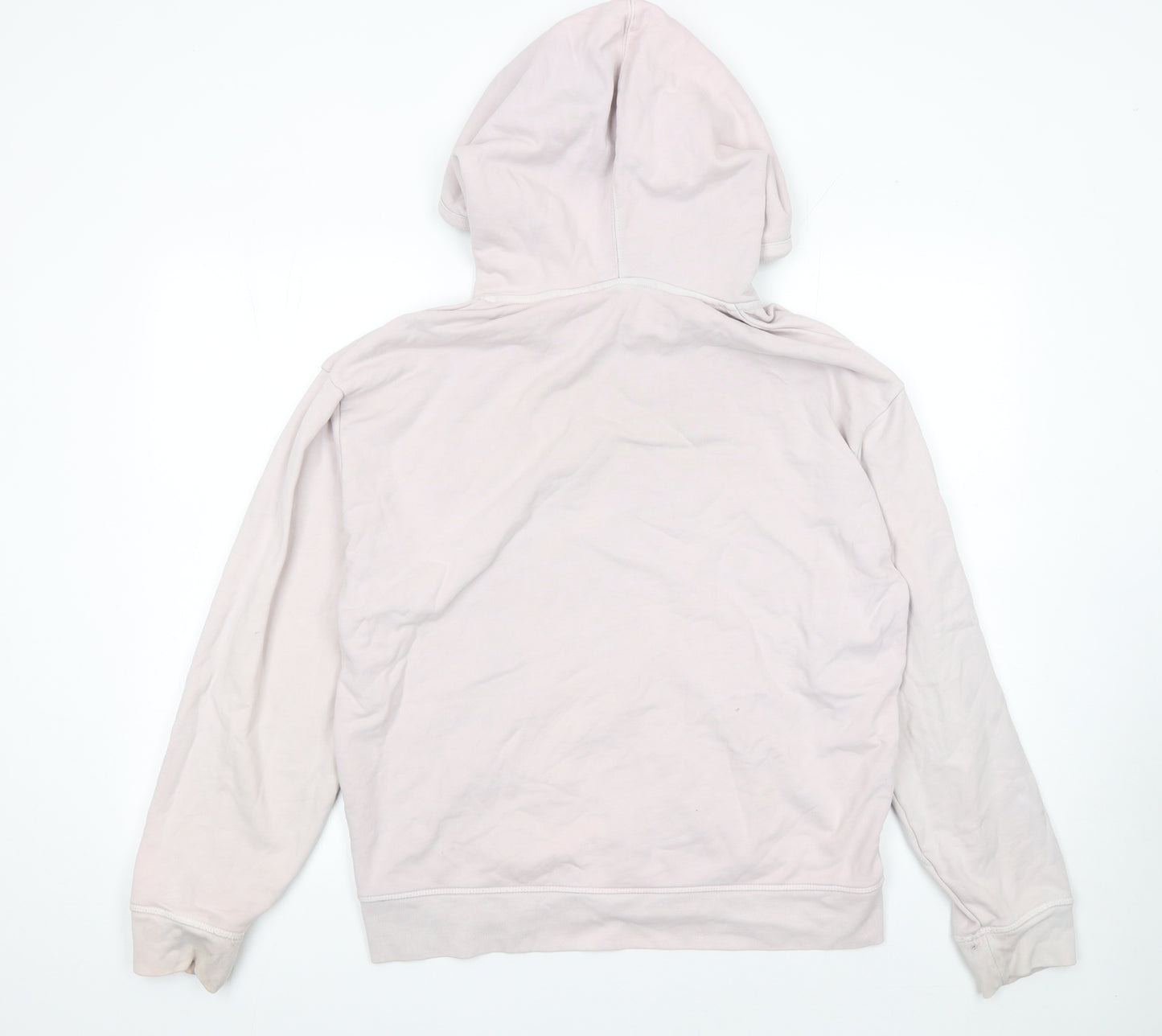 Levi's Women Pink Full Zip Hoodie Size L 100% Cotton Casual