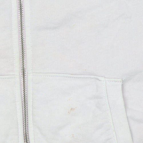 Levi's Women Pink Full Zip Hoodie Size L 100% Cotton Casual