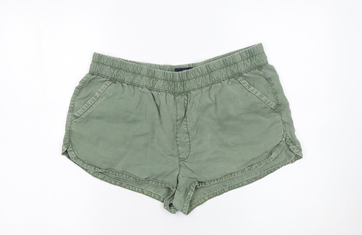 American Eagle Outfitters Women’s Green Lyocell Shorts Size L