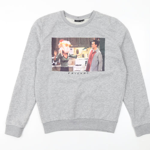 Friends The TV Series Grey Graphic Print Sweatshirt Women S