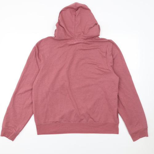 90 Degree by Reflex Womens Pink Pullover Hoodie XL Polyester Blend