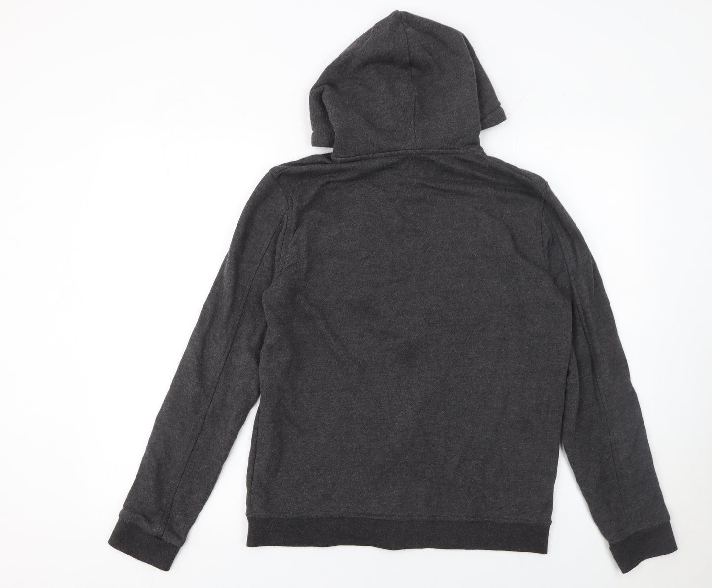 Guess Men’s Grey Full Zip Hoodie Size L – Los Angeles 1981 Logo