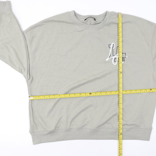 Dunnes Stores Women’s Grey LA Logo Pullover Sweatshirt Large