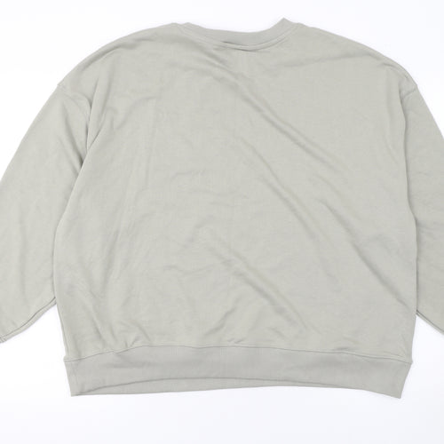 Dunnes Stores Women’s Grey LA Logo Pullover Sweatshirt Large