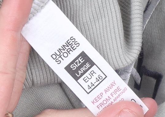 Dunnes Stores Women’s Grey LA Logo Pullover Sweatshirt Large