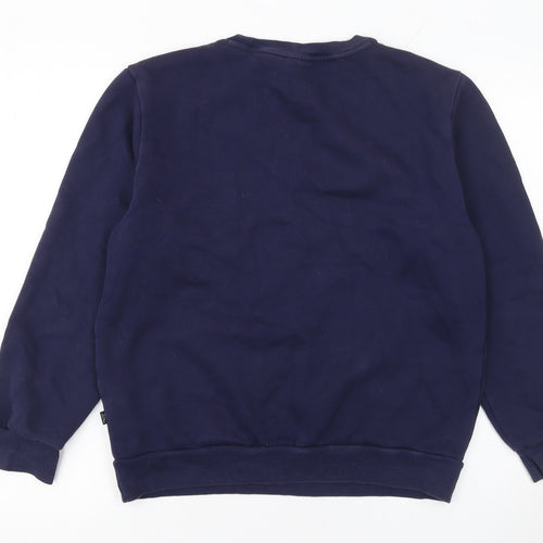Puma Men's Blue Crew Neck Pullover Sweatshirt Size S