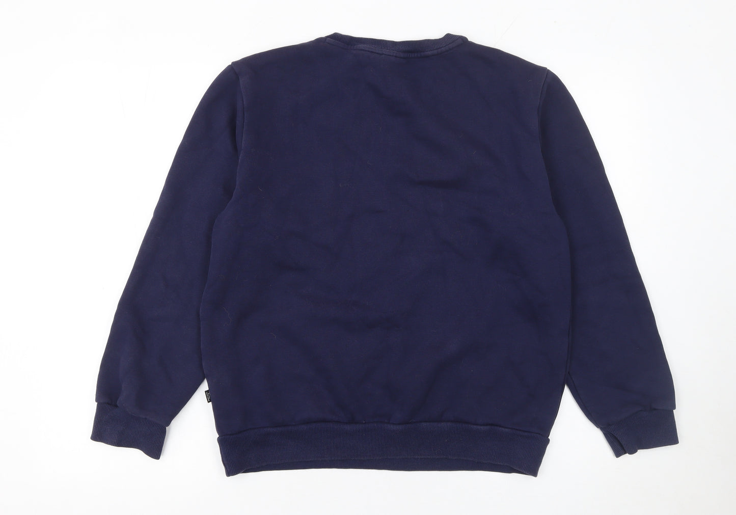 Puma Men's Blue Crew Neck Pullover Sweatshirt Size S