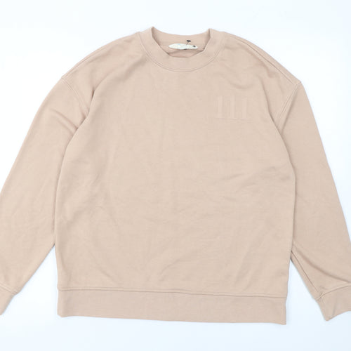 Primark Women’s Beige Pullover Sweatshirt XS Cotton Blend