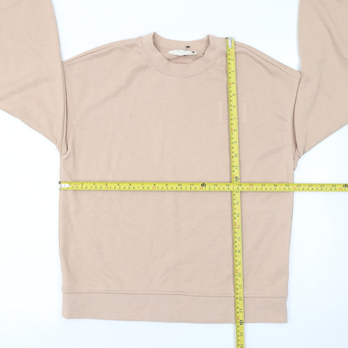Primark Women’s Beige Pullover Sweatshirt XS Cotton Blend