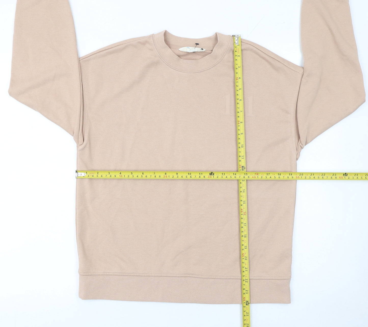 Primark Women’s Beige Pullover Sweatshirt XS Cotton Blend