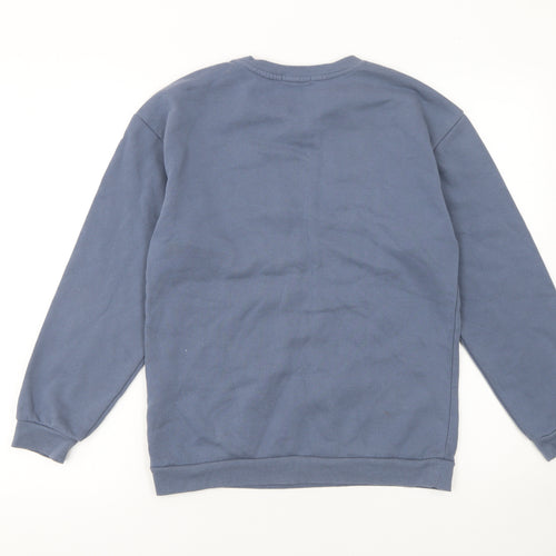 Primark Girls Blue Aspen Colorado Graphic Pullover Sweatshirt 12-13 Years