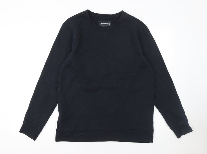 Specialized Mens Black Medium Pullover Sweatshirt Cotton Blend