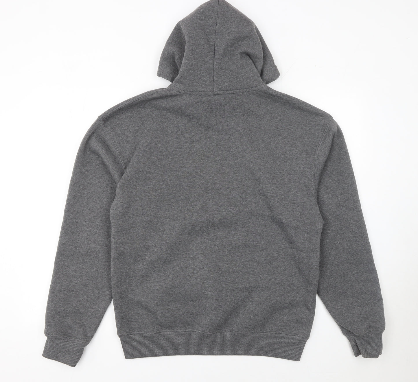 Teepee Mens Grey Vancouver Pullover Hoodie Small Fleece Graphic