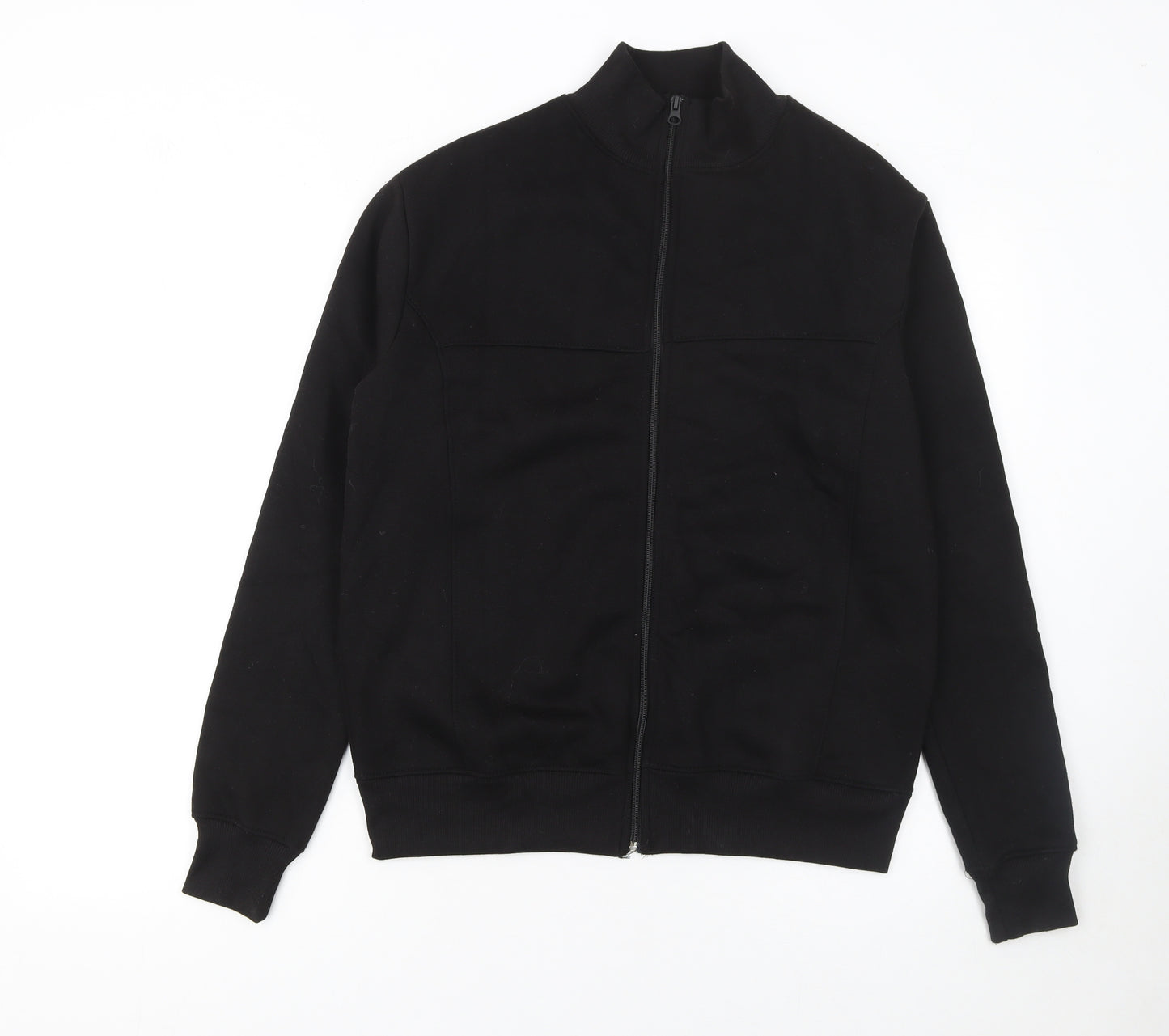 PrettyLittleThing Women's Black Full Zip Sweatshirt XS Classic Fit
