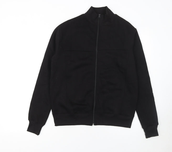 PrettyLittleThing Women's Black Full Zip Sweatshirt XS Classic Fit