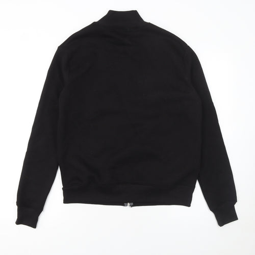 PrettyLittleThing Women's Black Full Zip Sweatshirt XS Classic Fit