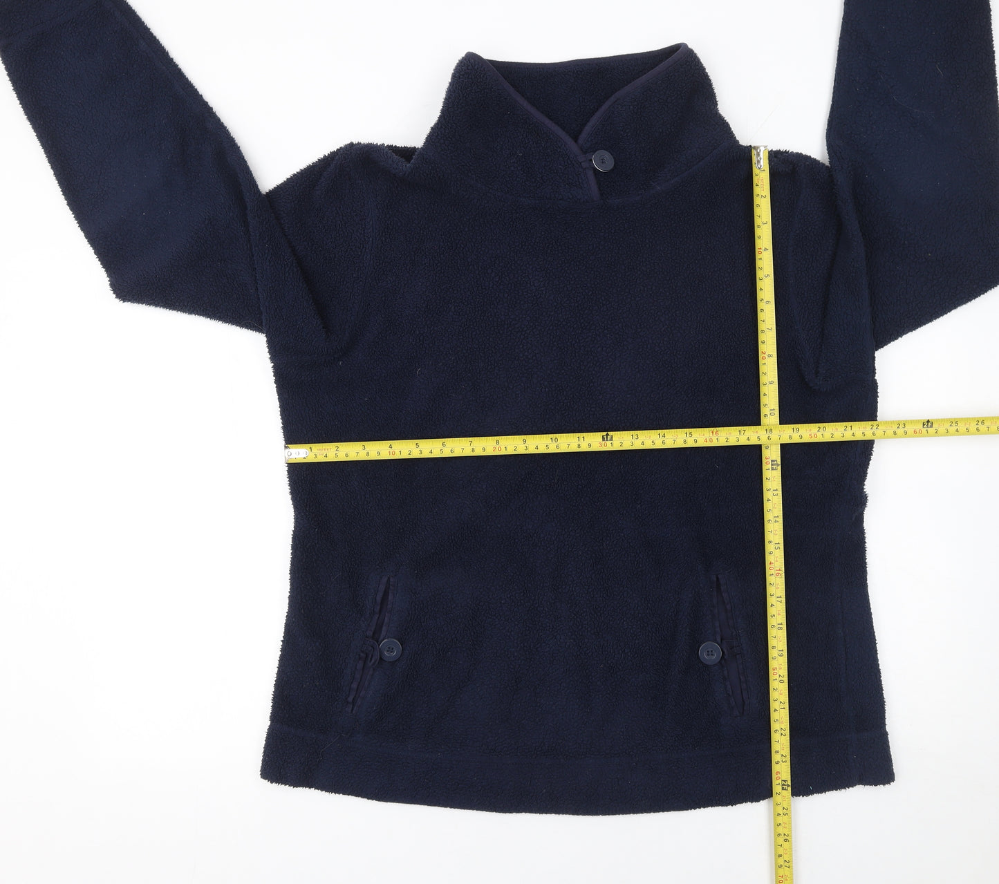 Regatta Great Outdoors Women Navy Fleece Pullover Sweatshirt UK 16