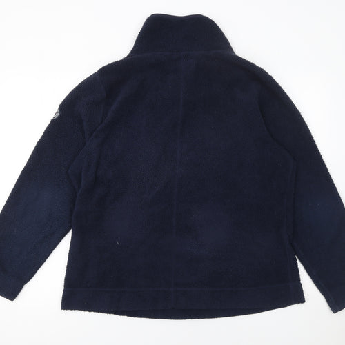 Regatta Great Outdoors Women Navy Fleece Pullover Sweatshirt UK 16