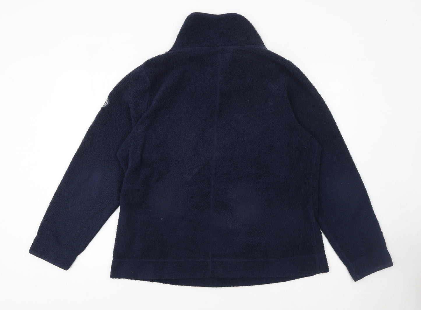Regatta Great Outdoors Women Navy Fleece Pullover Sweatshirt UK 16