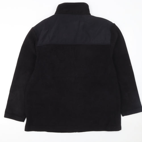 Bonmarché Womens Black Fleece Full Zip Jacket Size M