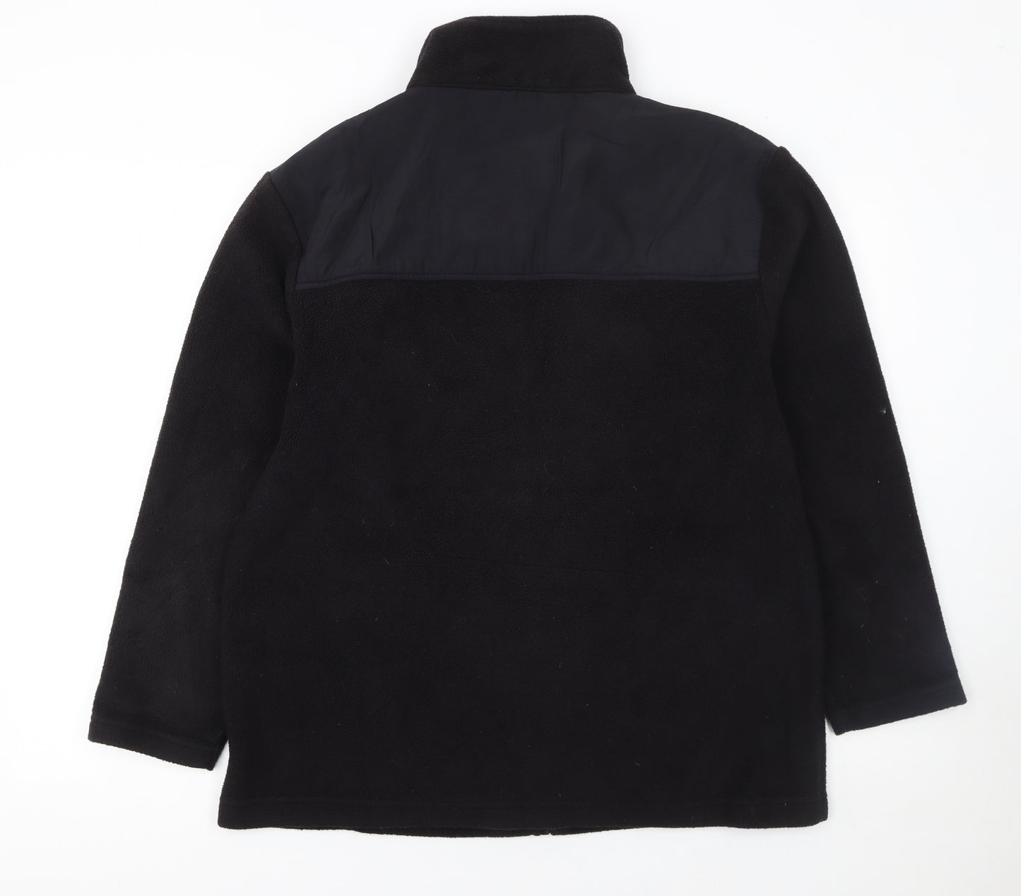 Bonmarché Womens Black Fleece Full Zip Jacket Size M